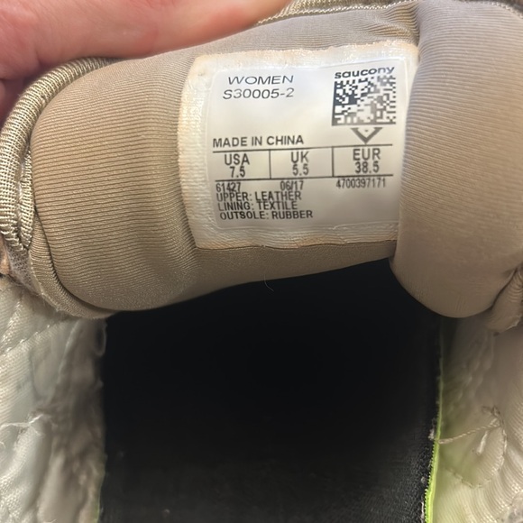 Women’s Saucony Jazz sneakers size 7.5 - Picture 3 of 3